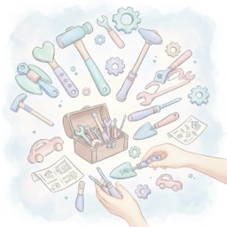 Sets de Herramientas Personalizadas para Papás Manitas