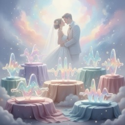 Piezas de Arte de Audio Personalizadas para Votos de Boda
