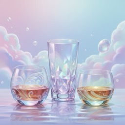 Vasos de Whisky Grabados que No Se Ven Genéricos