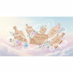 Tablas de Cortar Personalizadas como Regalos de Boda